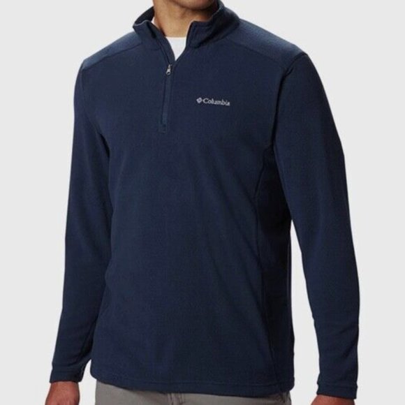 Columbia Pine Ridge Navy Half-Zip Sweater L - Picture 1 of 1